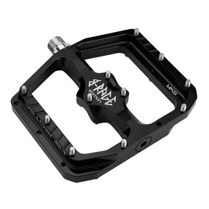 Burgtec Penthouse MK5 B-Rage Edition Flat Pedal (2024) - Black