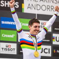 Alan Hatherly wins the 2024 Cross-Country World Championship in Andorra.