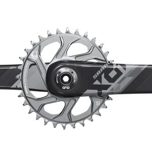 SRAM X01 Eagle DUB Crankset - Polar Grey