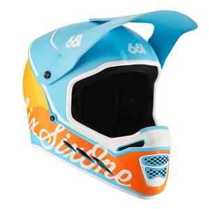 SixSixOne Reset MIPS Full Face Helmet (2024) - Geo-Blorange