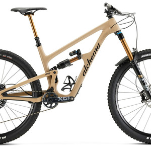 2023 Alchemy Arktos 150 SRAM X01 (Camel/Black; 29" version shown)