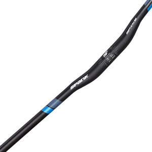 Spank Spike 800 Vibrocore Handlebar - Black Blue - 2023