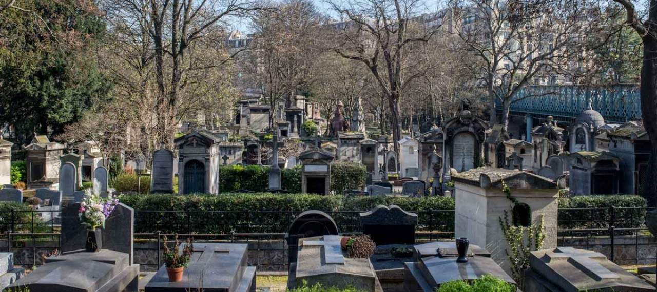 Cimetière de France : Cimetière de Montmartre à Paris